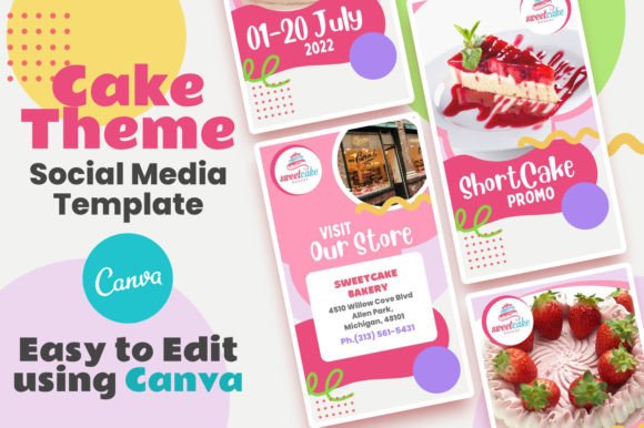 canva social media template