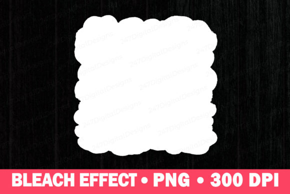 Bleach Effect Design for Tshirt Mockups
