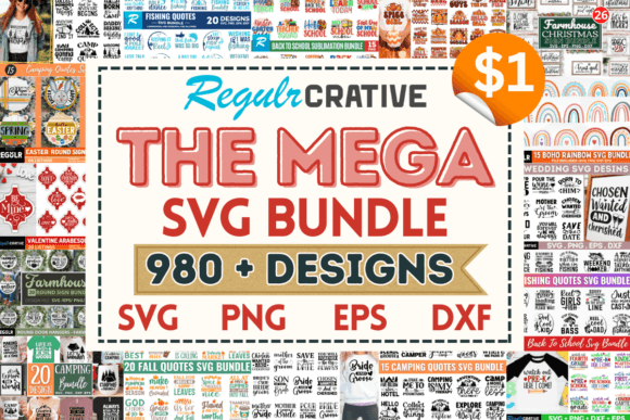 The Mega SVG Bundle